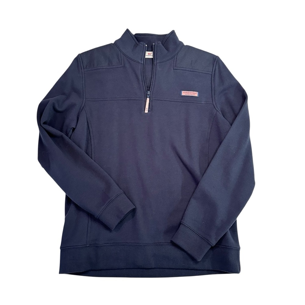 Vineyard Vines Navy Blue Shep Shirt Dark Blue Pullover Preppy Coastal Classic